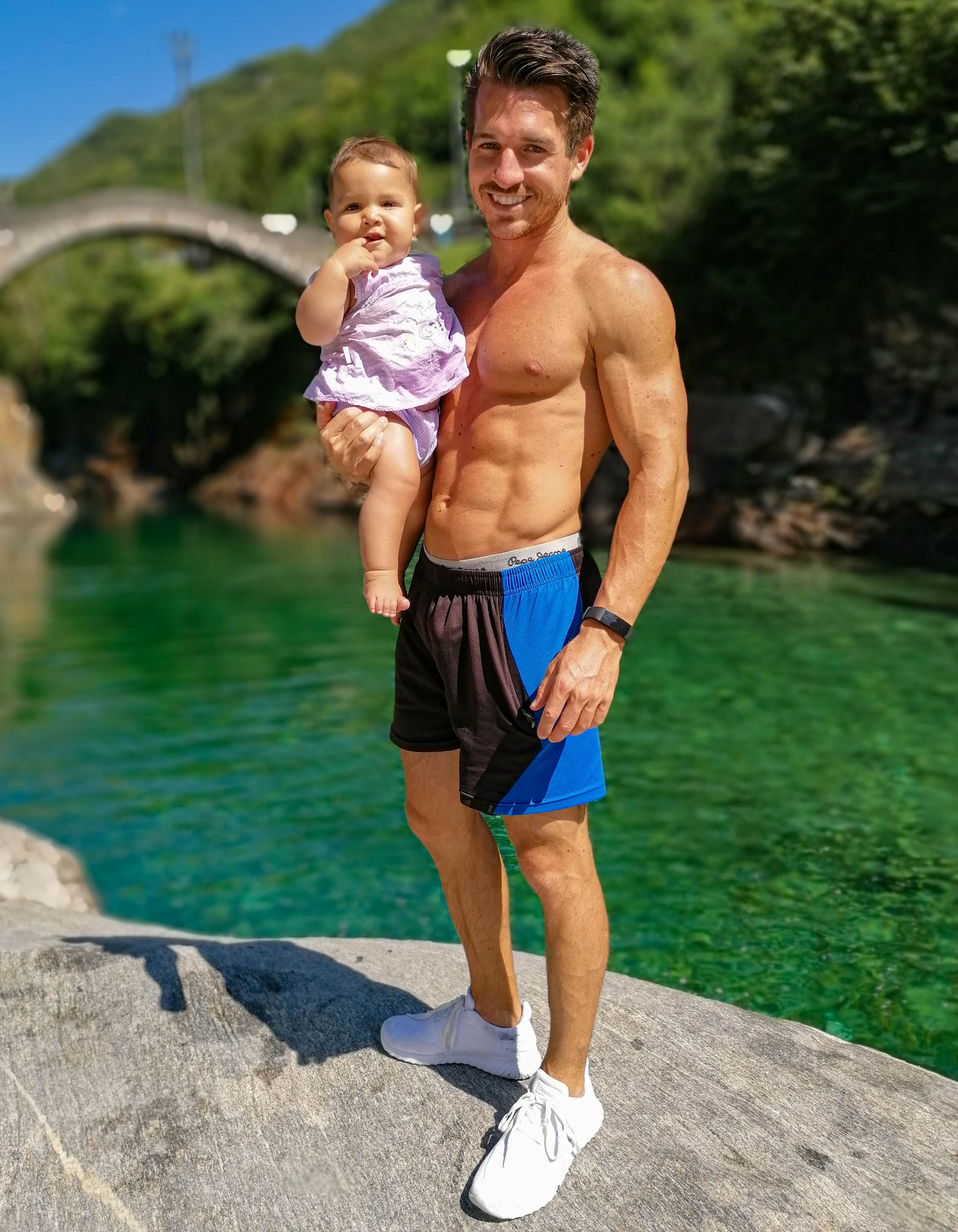 Project Fit Dad - Martin and his daughter